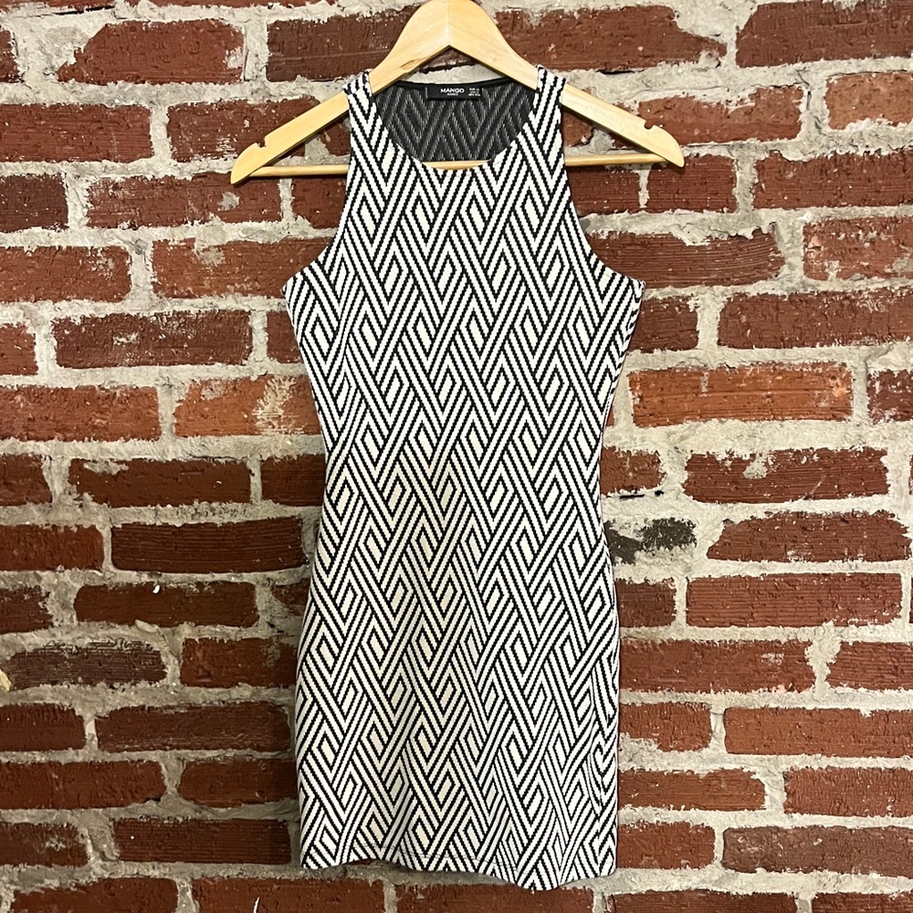 Mango knit bodycon mini dress